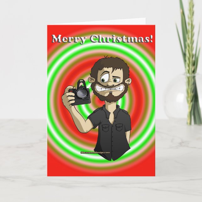 Carte Cameraman Xmas (Devant)