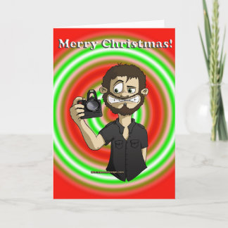 Carte Cameraman Xmas