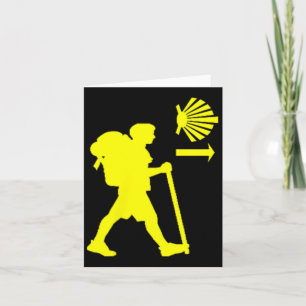 Carte Camino De Santiago De Compostela Espagne Pèlerin R