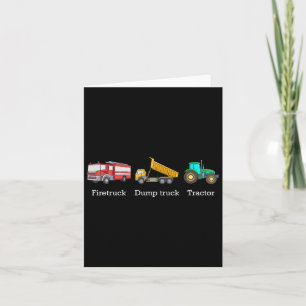 Carte Camion à camionnette Tractor Subtil Anti Trump 1