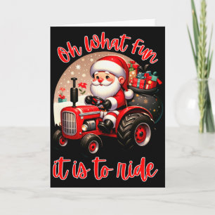 Carte Camion de Ferme Oh Quel Plaisir De Rouler Tracteur