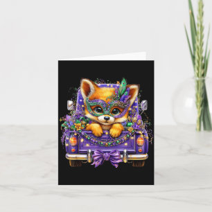 Carte Camion de Fox Mardi Gras Nola Mignons Enfants Garç