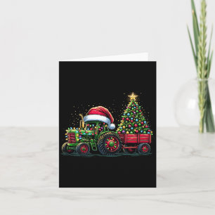 Carte Camion de Noël pour enfants Père Noël Camion de fe
