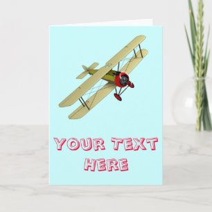 Carte Camion de sopwith Biplane