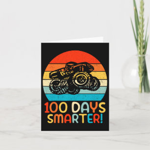 Carte Camion Monster 100 Jours De L'École Maternelle Sma