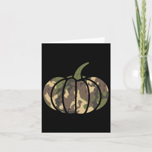 Carte Camo Camouflage Citrouille Costume Halloween Homme