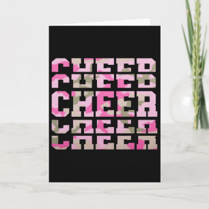 Carte Camo Tie Dye Cheerleading Pour L'équipe De Cheerle