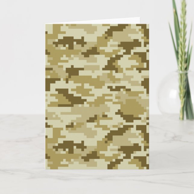 Carte Camouflage/Camo de désert de 8 de bit Digitals de (Devant)