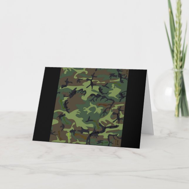 Carte Camouflage de camouflage (Devant)