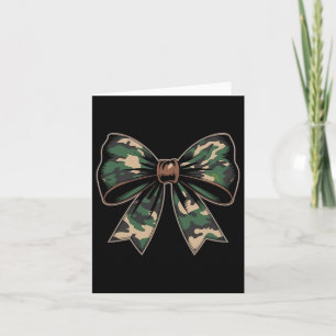 Carte Camouflage Vieux Camo Bow Camo Coquette Chasse aux