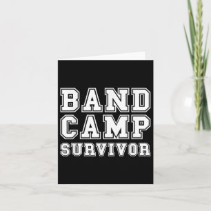 Carte Camp de bande Survivante Marching Band Trumpet Cla
