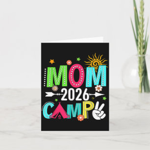 Carte Camp de maman 2026 Vacances familiales Équipage de