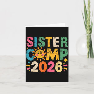 Carte Camp de sœur 2026 vacances en famille camping d'ét