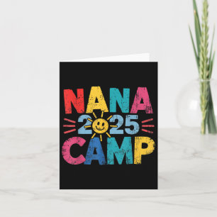 Carte Camp Nana 2025 Vacances en famille Été Équipe de c