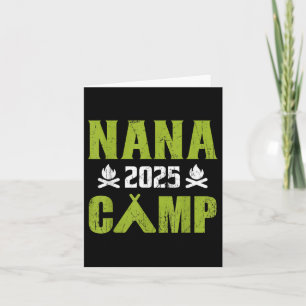 Carte Camp Nana 2025 Vacances en famille Été Équipe de c