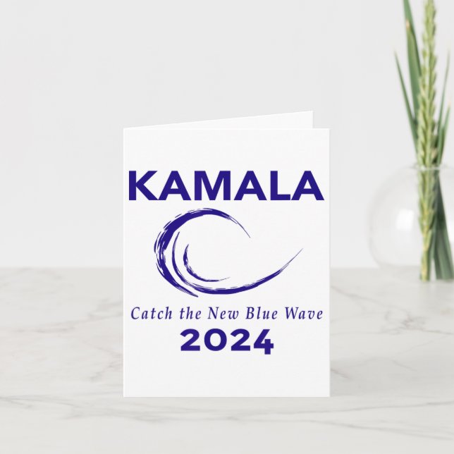 Carte Campagne Harris 2024  (Devant)