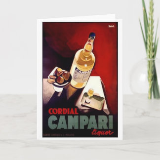 Carte Campari cordial