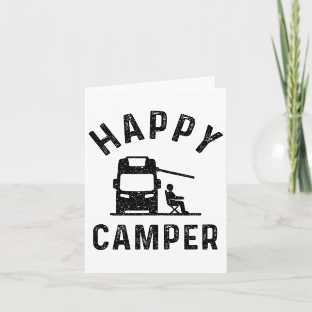 Carte Camper Happy Hommes Rv Stuff (Devant)
