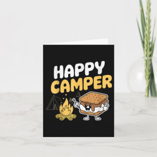 Carte Camper Marshmallow Camping Smores Kawaii Smores