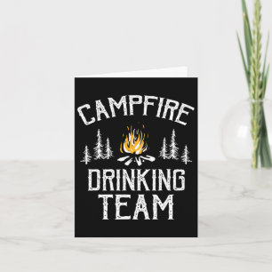 Carte Campfire Dragon Team Camping Lovers Camper