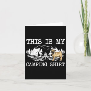 Carte Camping Carlin Chien Voici Mon Camping