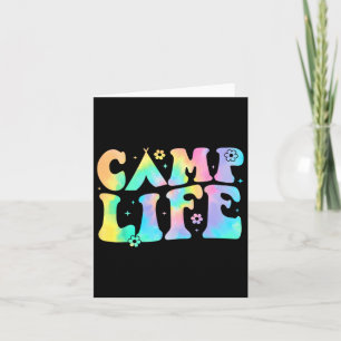 Carte Camping Chemise Camp Life Camper Super Camping Cam