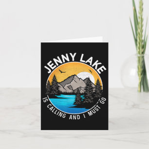 Carte Camping de pêche - Lakeview Jenny Lake