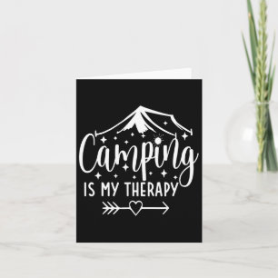 Carte Camping Est Ma Thérapie Amusante Camping