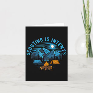 Carte Camping Le Scoutisme Est Intérieur Scout Camper Ca