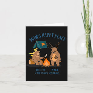 Carte Camping Maman's Happy Place