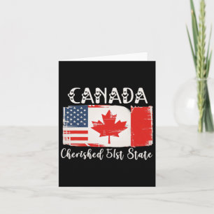 Carte Canada 51e État Trump Canada États-Unis Funny 1
