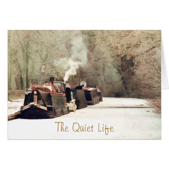 CARTE CANAL BATEAU (Devant horizontal)