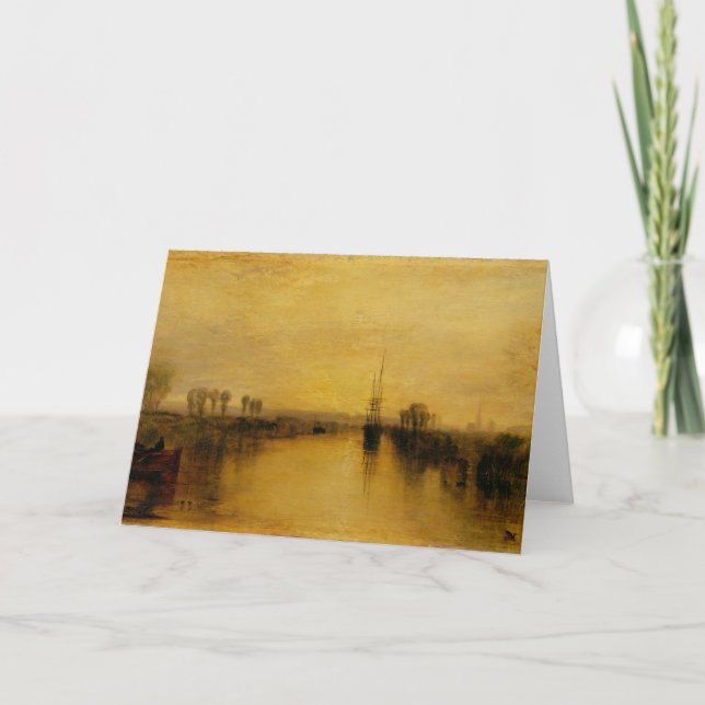 Carte Canal de Joseph Mallord William Turner | (Devant)