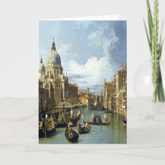 Carte "Canal grand et l'église du Salute