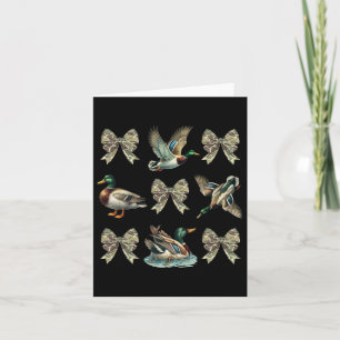 Carte Canard colvert Camouflage Camo Arc Chasse aux cana