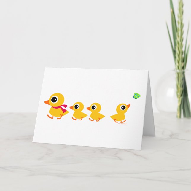 Carte Canard distrait (Devant)