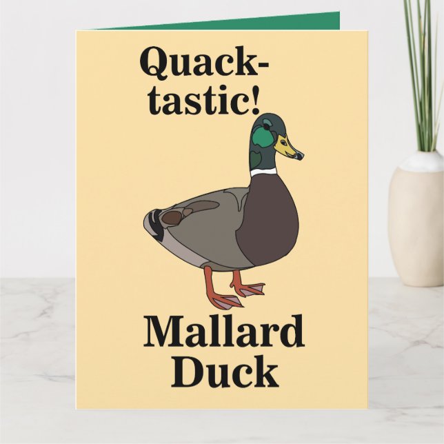 Carte Canard Super-Canquard Malart (Devant)