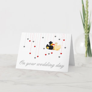 Carte Canards de mariage 3