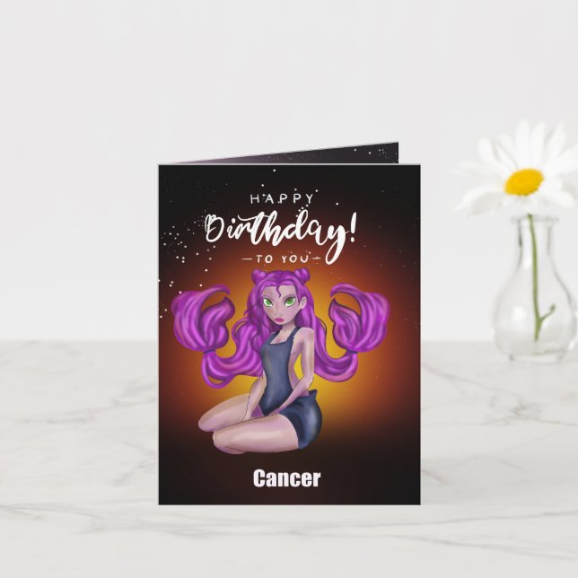 Carte Cancer (Petite plante)