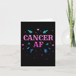 Carte Cancer Af Cancer rose Symbole Zodiaque Horoscope N