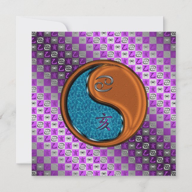 Carte Cancer & Bois (Devant)