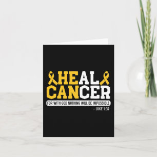 Carte Cancer de la guérison Mois de sensibilisation au c