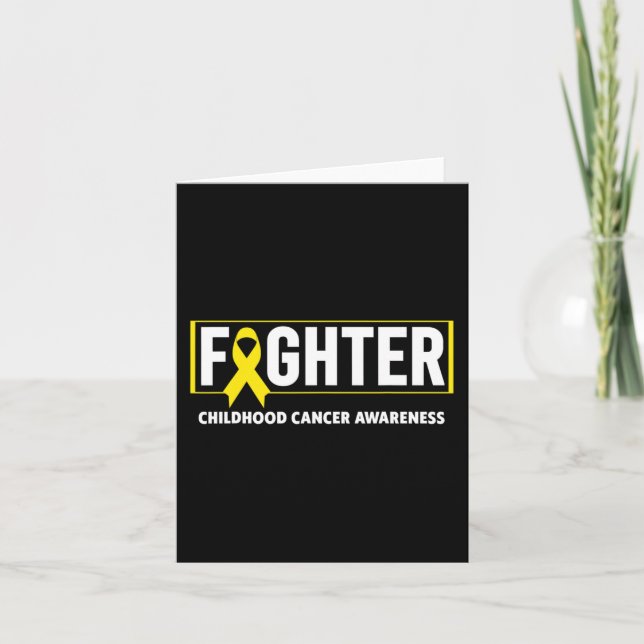 Carte Cancer de l'enfance - Lutter contre le cancer de l (Devant)