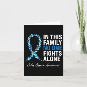 Carte Cancer du côlon Cancer du côlon Bleu Ruban