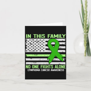 Carte Cancer du lymphome féminin Drapeau États-Unis Canc