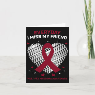 Carte Cancer Du Sang Je Manque Mon Ami Myélome Multiple 