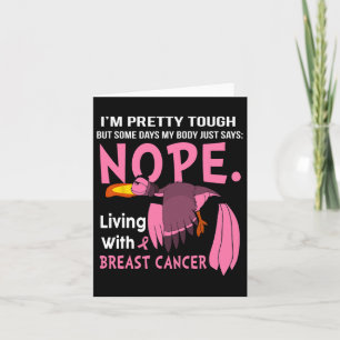 Carte Cancer du sein Je suis assez dur, mais quelques jo