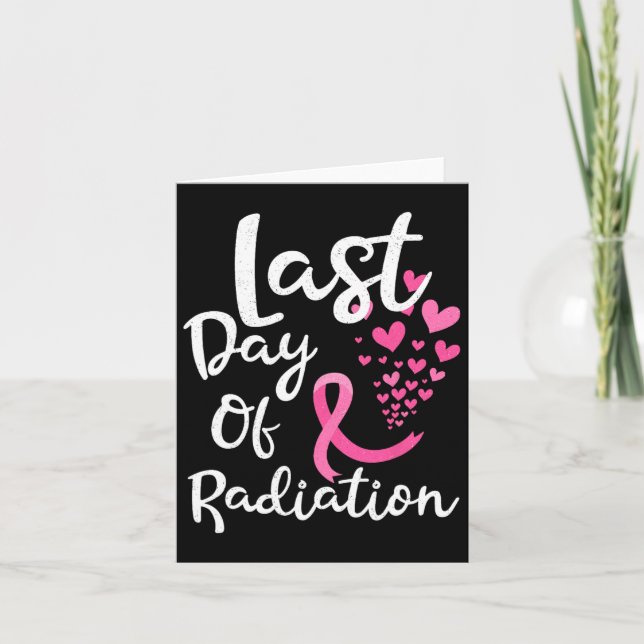 Carte Cancer Du Sein Radiothérapie Dernière Journée De R (Devant)