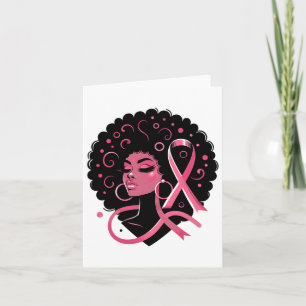 Carte Cancer du sein Soutien des femmes afro-américaines
