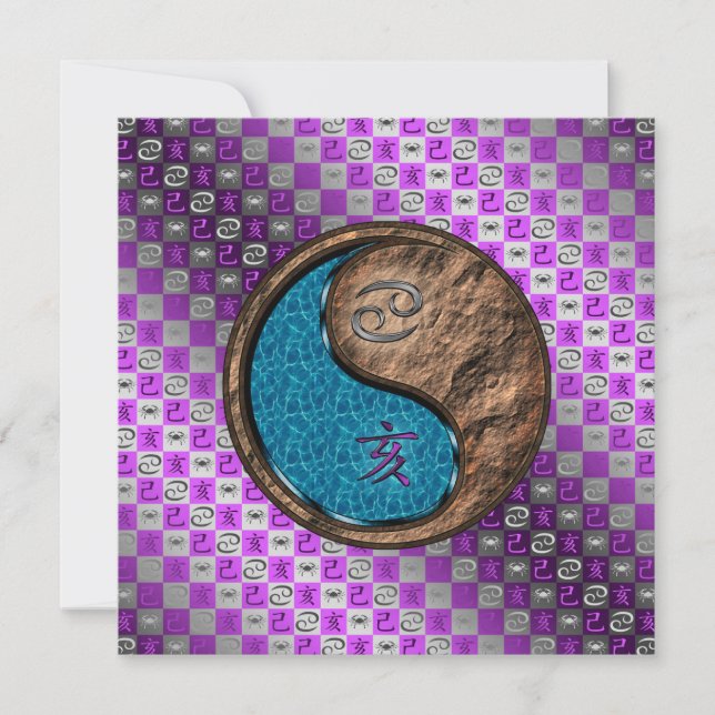 Carte Cancer & Earth Boar (Devant)